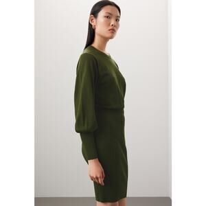 TOCCIN X RTR Ribbed Midi Dress - Size Small